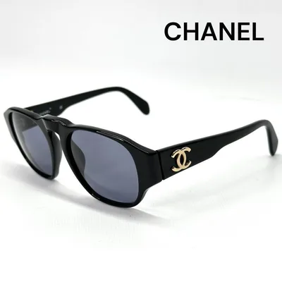 【美品】CHANEL シャネル ココマーク サングラス 01452