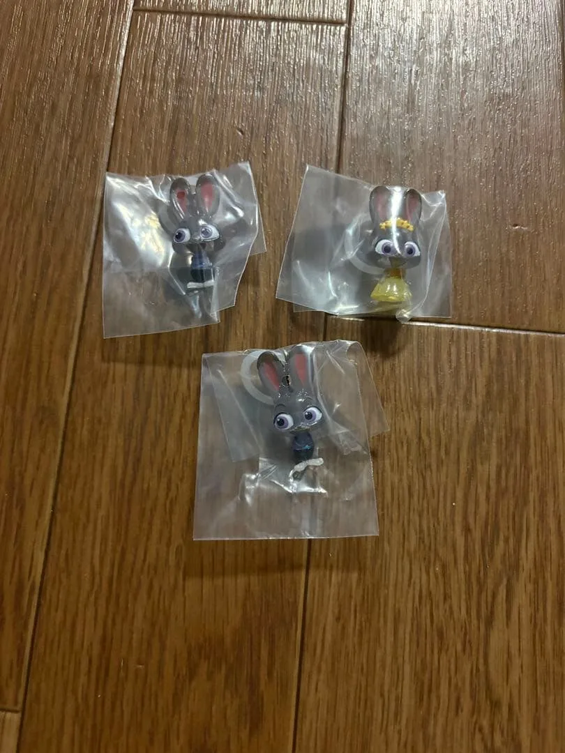 ズートピア めじるしアクセサリー ジュディ 3個セット
