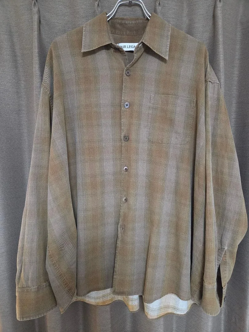 OUR LEGACY BORROWED SHIRT 46