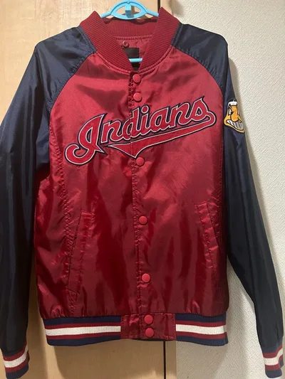 【激レア】MLB インディアンス Lサイズ ガーディアンズ スタジャン