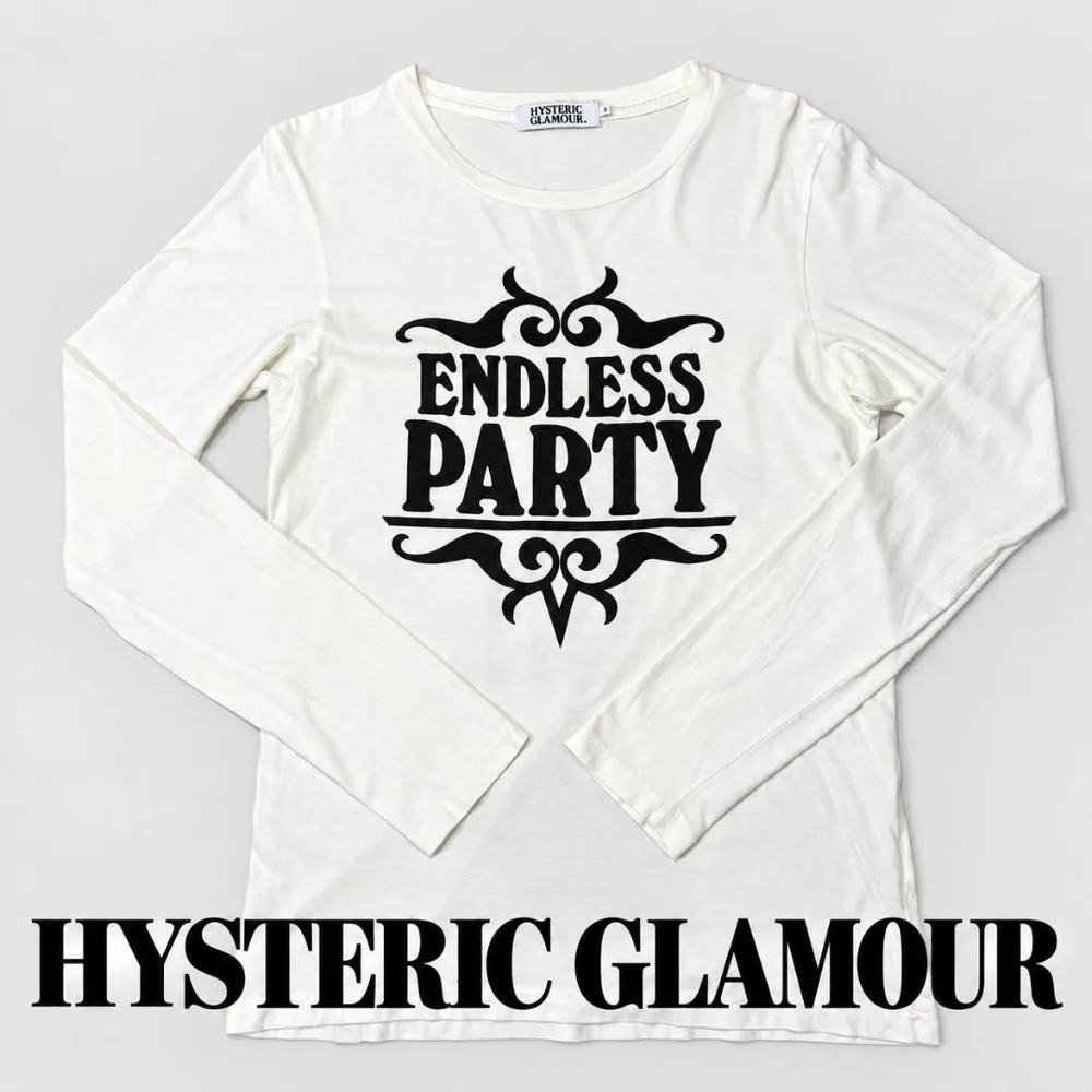 ヒステリックグラマー ENDLESS PARTY ロングスリーブシャツ S