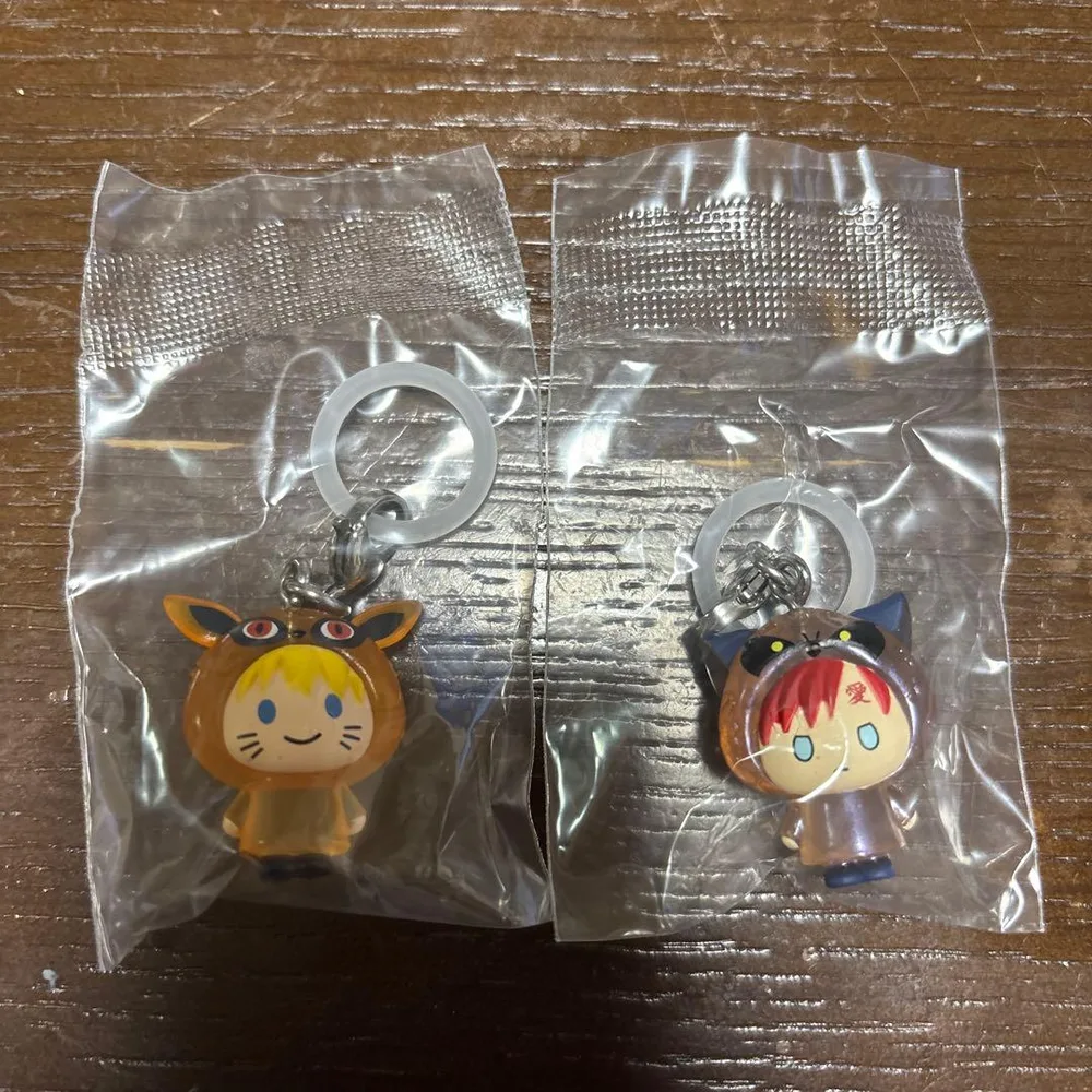 NARUTO ナルト 疾風伝 めじるしアクセサリー 2種 うずまきナルト 我愛羅