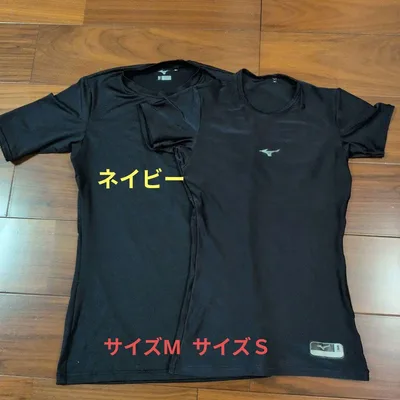 MIZUNO 野球用アンダーシャツ ネイビー S・M 2枚セット