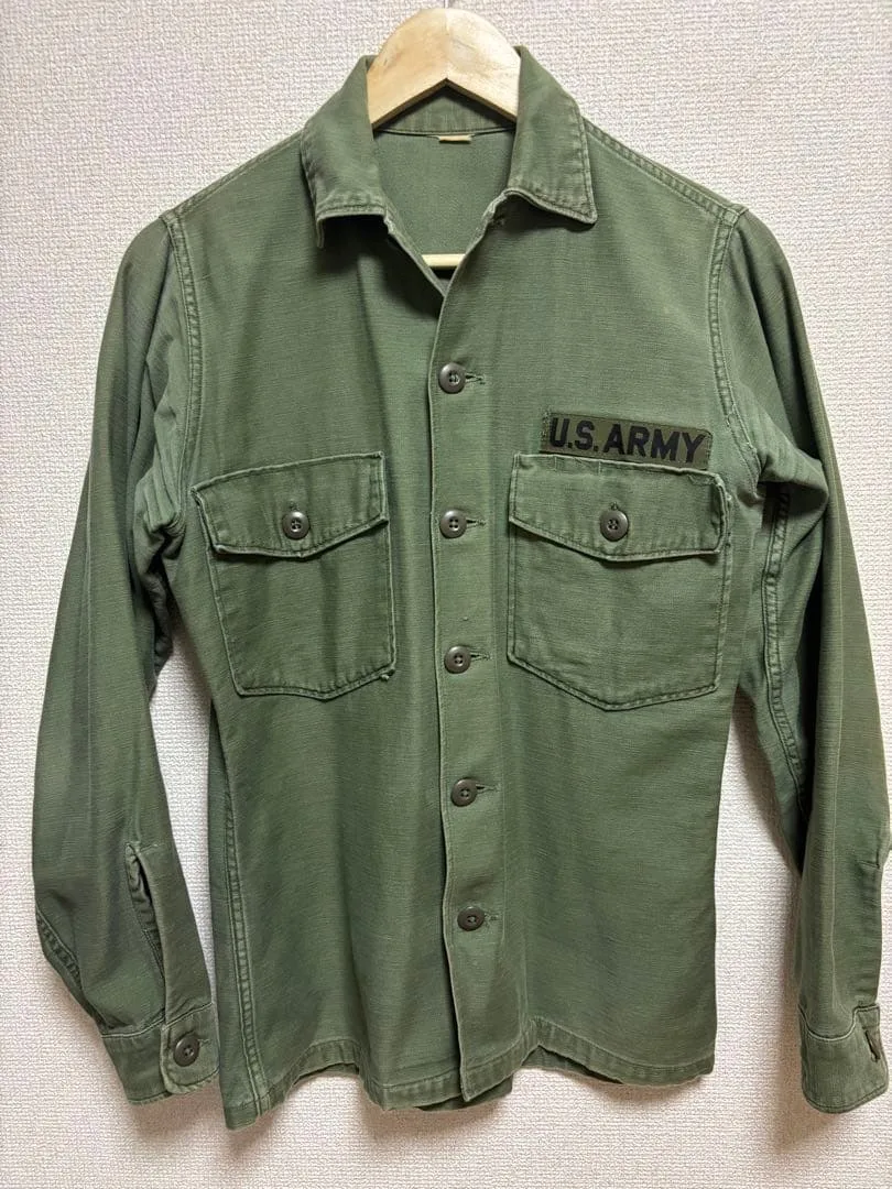 60s U.S. ARMY OG107ミリタリージャケット 古着 ヴィンテージ