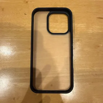 เคสใสขอบดำสำหรับ iPhone16pro
