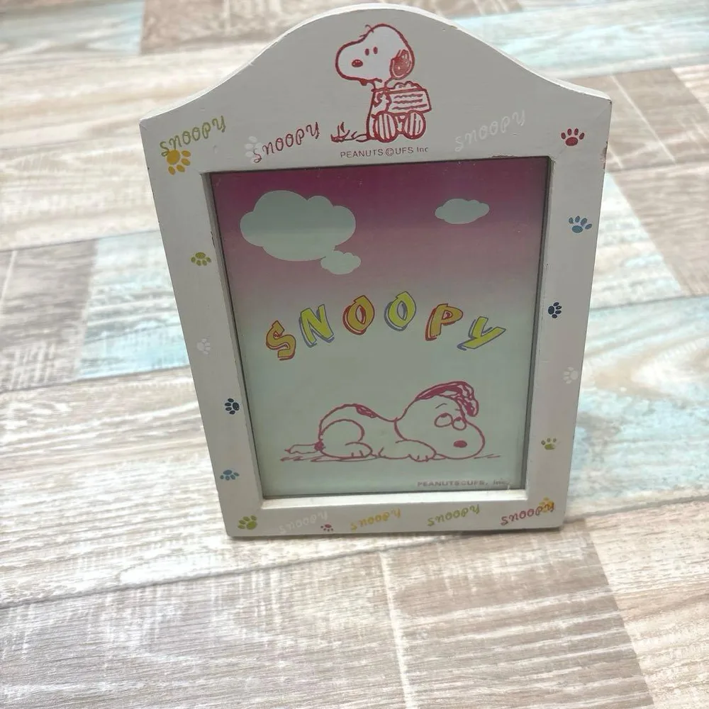 スヌーピー 写真たて PEANUTS レトロ ヴィンテージ フォトフレーム