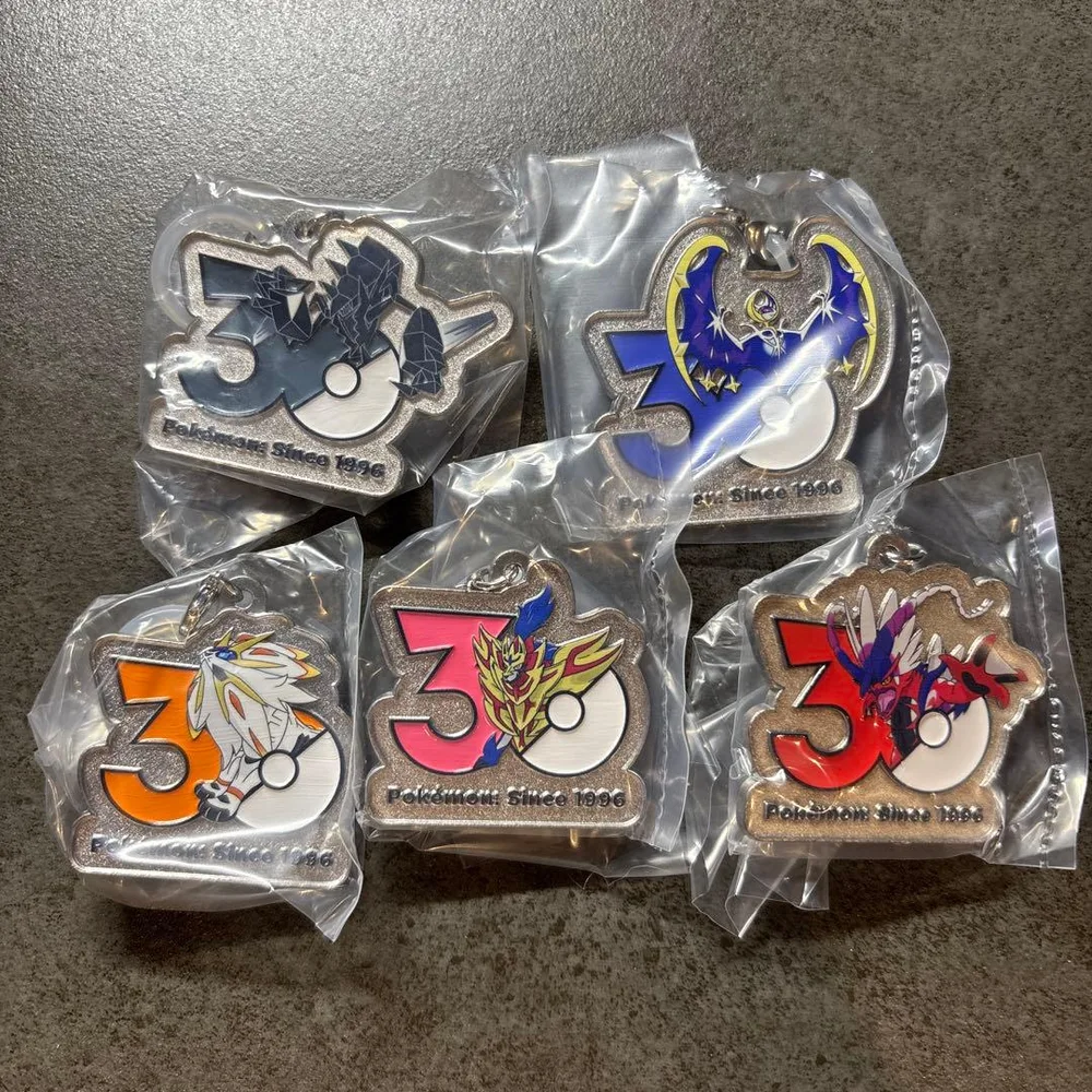 ポケモン 30周年記念 メタルチャーム 5種セット