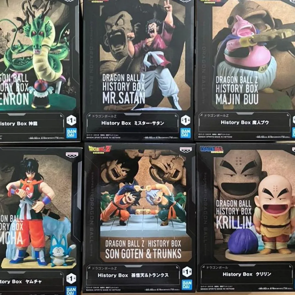 【新品未開封】ドラゴンボール HISTORYBOXフィギュア6体孫悟天トランクス