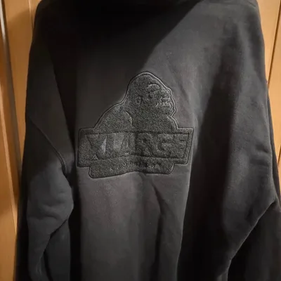 XLARGE エクストララージ バックロゴ ゴリラ パーカー XL 黒