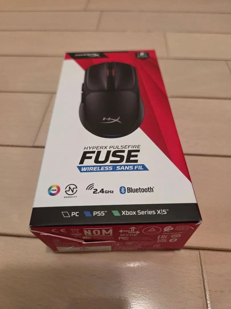 HyperX Pulsefire FUSE ワイヤレスゲーミングマウス