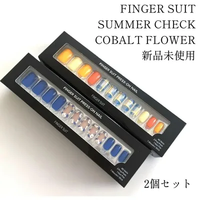 新品 フィンガースーツ ネイルチップ 3点セット 120 075