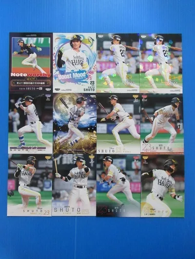Yukyo Shuto ชุด 12 ชิ้นฟุกุโอกะ Softbank Hawks BBM