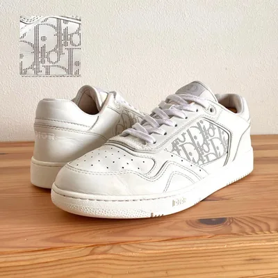 《超美品》DIOR ディオール オブリーク ローカット スニーカー B27 43