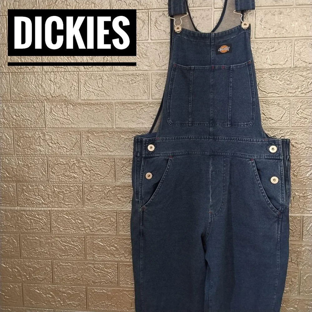 ディッキーズDickies 古着デニムオーバーオールL