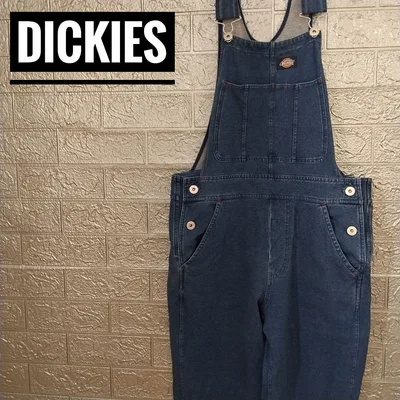 ディッキーズDickies 古着デニムオーバーオールL