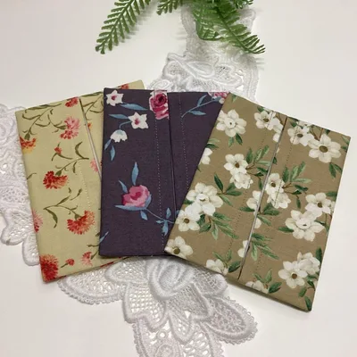 ハンドメイド *おしゃれポケットティッシュケース 3点セット