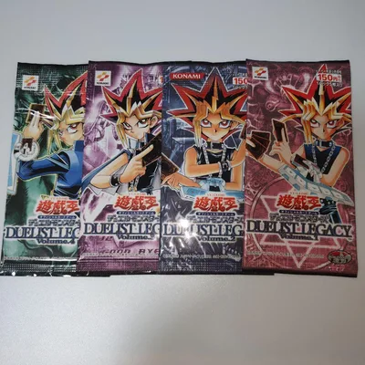 遊戯王 デュエリストレガシー 未開封 パック まとめ売り vol.1〜4 3期