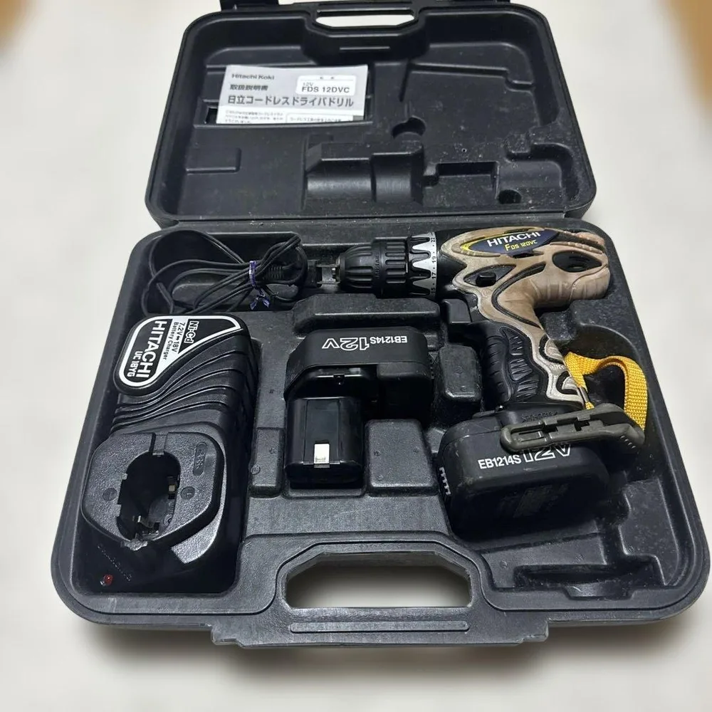 Hitachi Koki FDS 12DVC コードレスドライバドリル