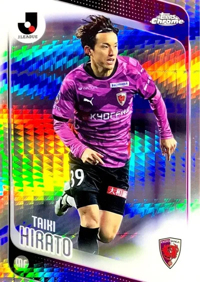 平戸太貴 京都サンガ プリズムパラレル Topps Chrome Jリーグ