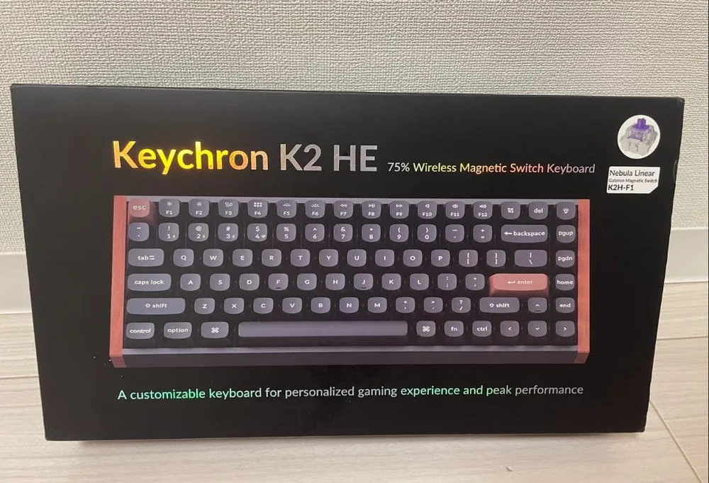 Keychron K2 HE ワイヤレス 磁気スイッチ 英語US配列