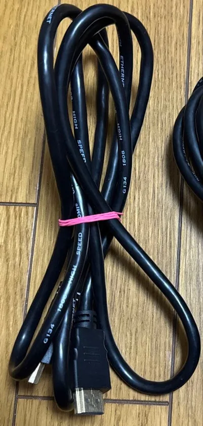 HDMIケーブル 黒