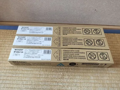 SHARP トナーカートリッジ/BP-C50JT カラー3色セット/純正品