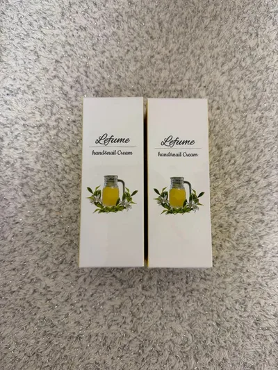 Lefume ハンド&ネイルクリーム レモンの香り 2本セット