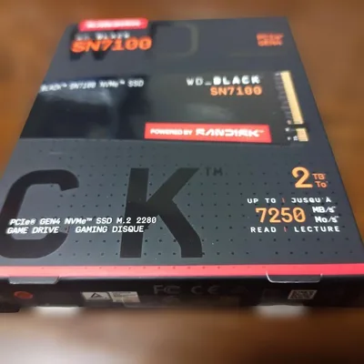 WD-内蔵SSD2TB WD BLACK SN7100
