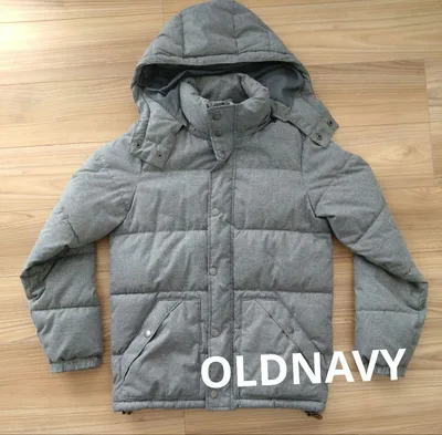 【美品】OLD NAVY ダウンジャケット グレー サイズXXS 165cm