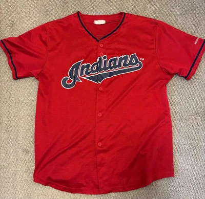 Indians SANTANA 41 ユニフォーム レッド