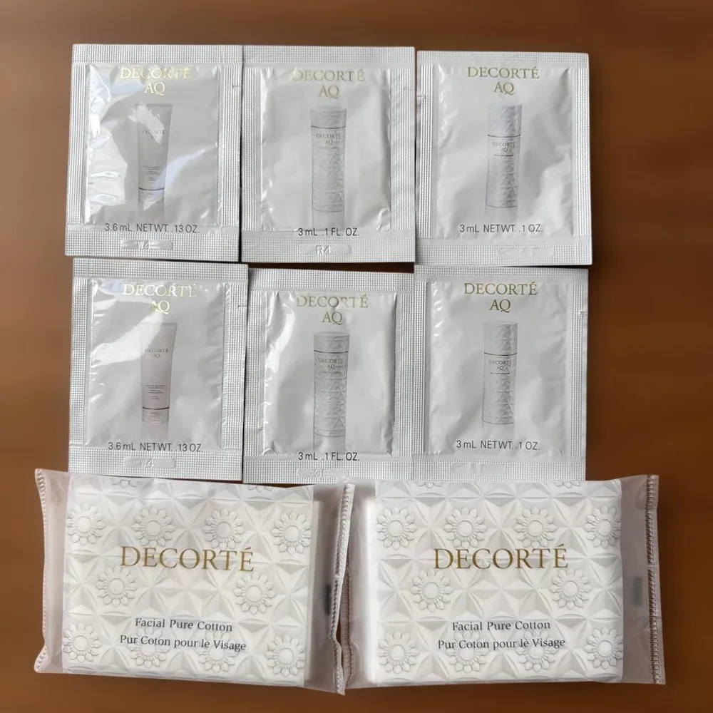 新品未開封 DECORTÉ AQ サンプルセット コットン付き