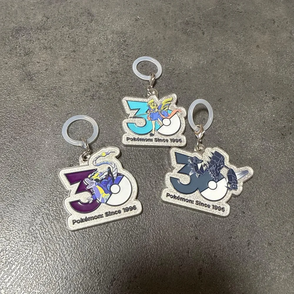 ポケモン 30周年記念 メタルチャーム 3種セット