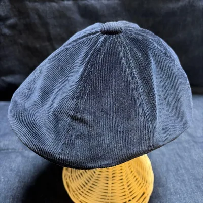 kangol カンゴール コーデュロイ キャスケット ネイビー