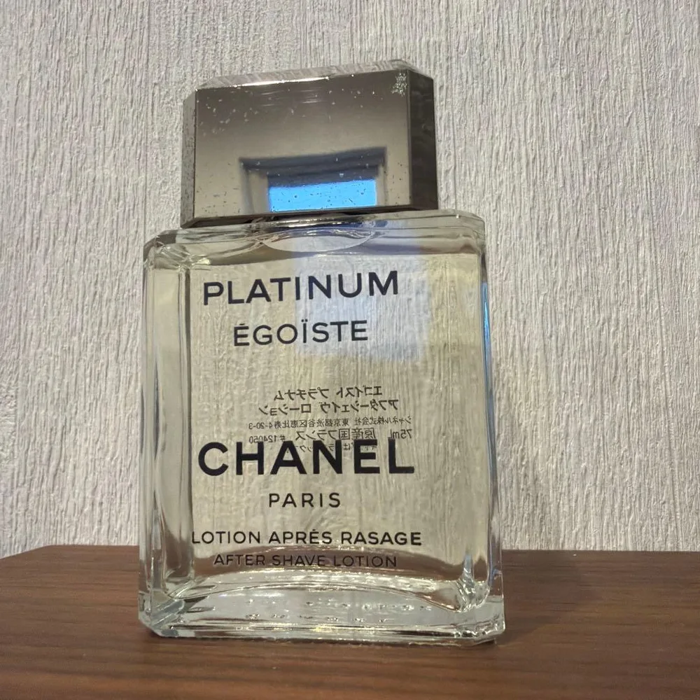 EGOISTE PLATINUM アフターシェイヴ ローション 75ml