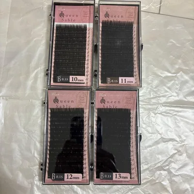 LASHPRO Queen Sable Bカール 0.15mm 4種セット