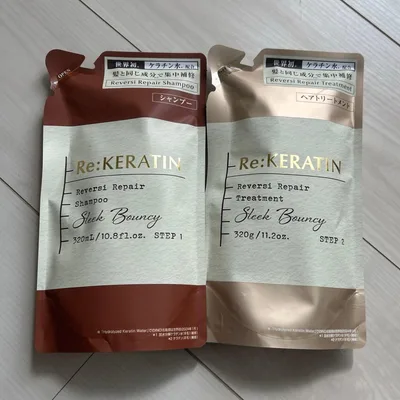 Re:KERATIN リバーシリペア シャンプー トリートメント 詰め替えセット