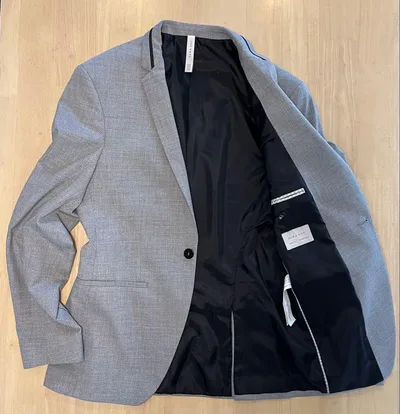 ZARA MAN テーラードジャケット グレー