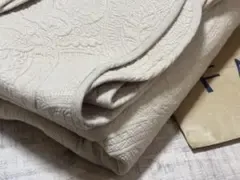 【新品タグ付き】FABRIC'S キルト マルチカバー 200cm×200cm