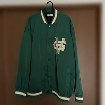 Nylaus スタジャン グリーン LL