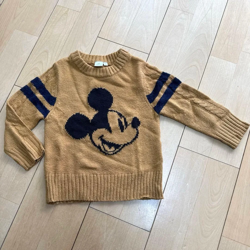 Disney ミッキーマウス ニット セーター 95cm