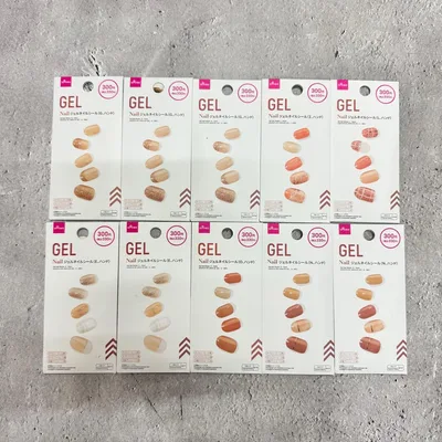 DAISO ジェルネイルシール 10セット