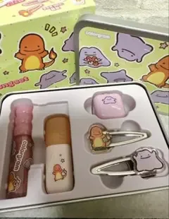 オリーブヤング カラーグラム ポケモン リップ 4点 メタモン ヒトカゲ 缶なし