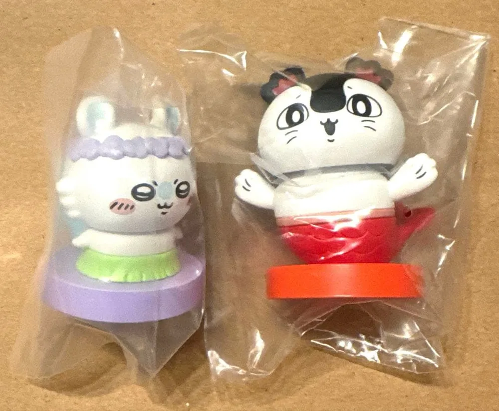 映画ちいかわ 人魚の島のひみつ フリフリヘッドフィギュア セイレーン モモンガ