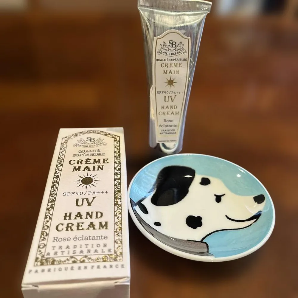 UVハンドクリーム サンタールエボーテSPF40‼️