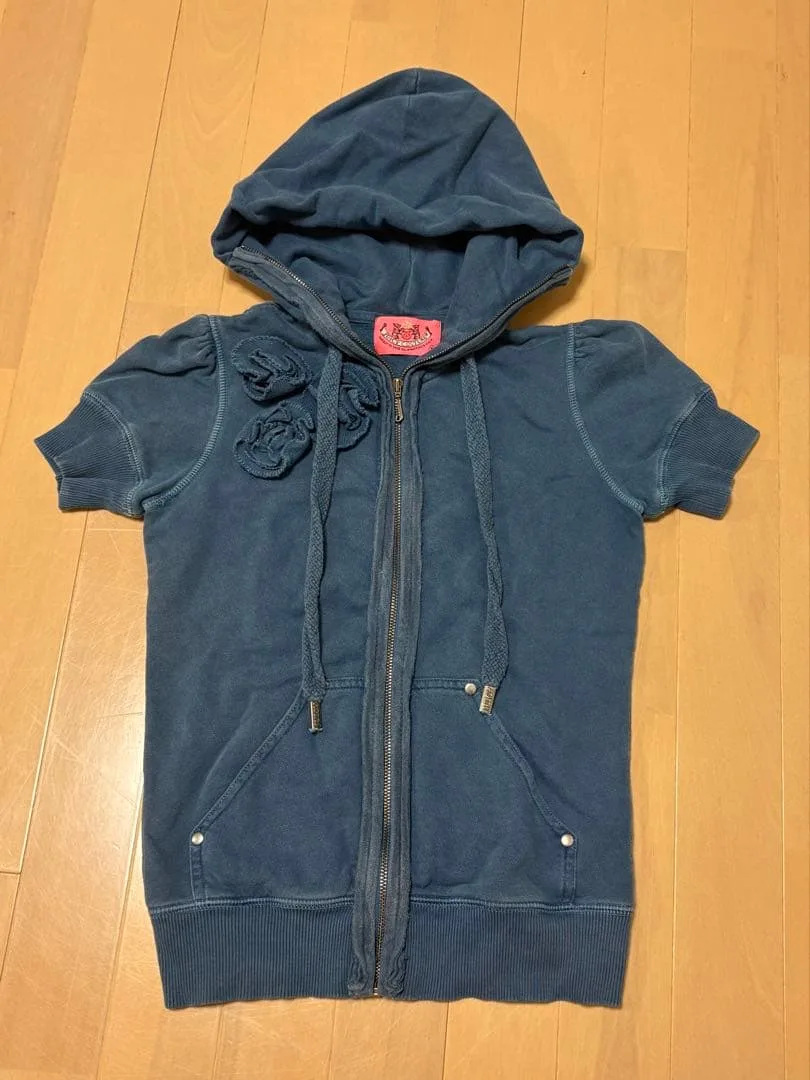 Juicy Couture 半袖パーカー フーディー