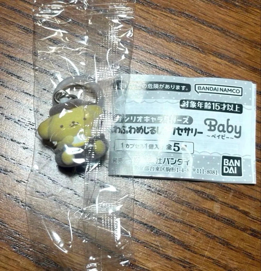 サンリオキャラクターズ ふわふわめじるしアクセサリー Baby ポムポムプリン