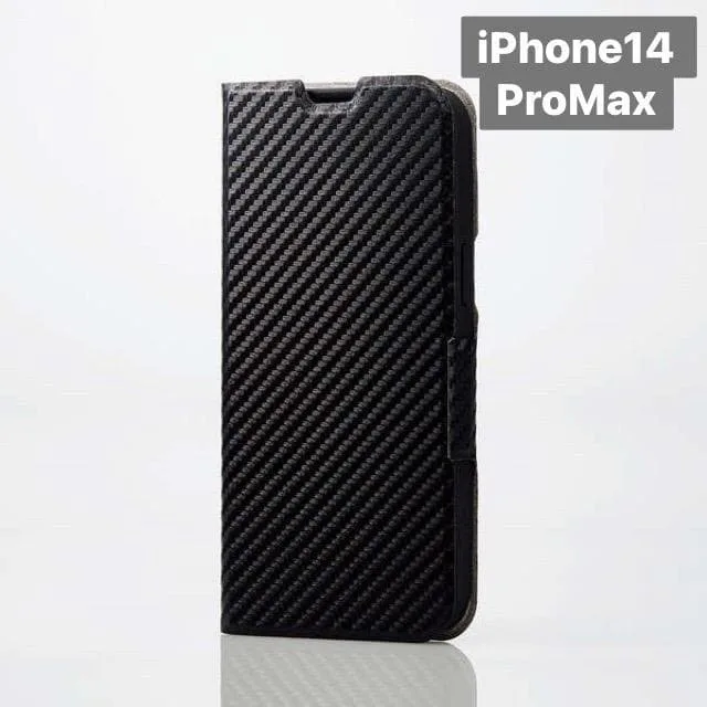 新品未開封 iPhone 14 Pro Max 手帳型 ケース ブラックA147