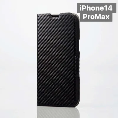新品未開封 iPhone 14 Pro Max 手帳型 ケース ブラックA147