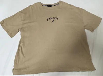 KANGOL ベージュ Tシャツ Lサイズ