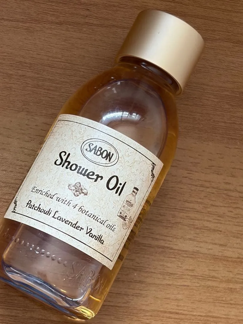 SABON シャワーオイル パチュリラベンダーバニラ